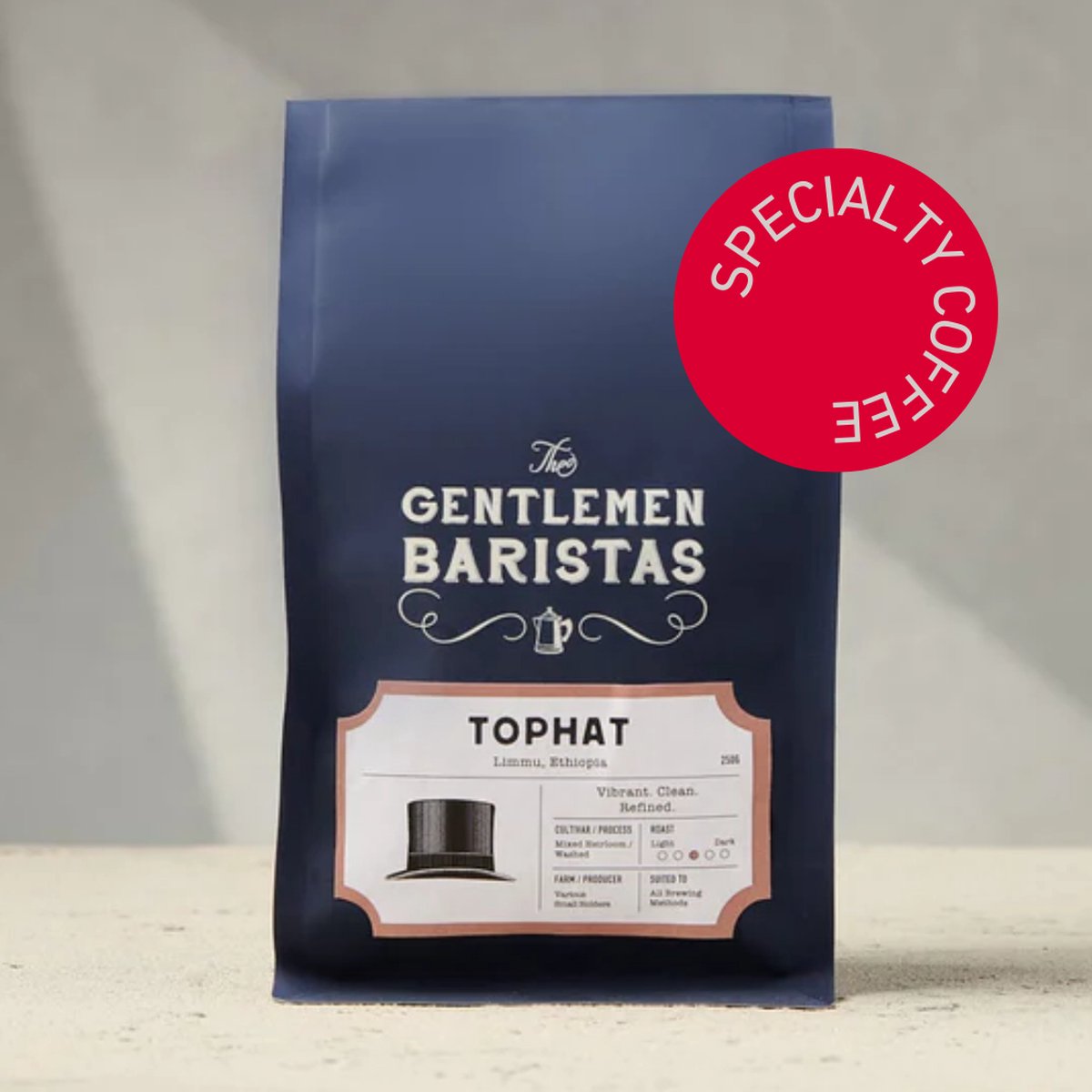Koffiebonen Tophat - Espresso Specialty Coffee - 250g