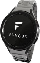 Fungus - Smartwatch bandje - Geschikt voor Samsung Galaxy Watch 6, Watch 5 (Pro), Watch 4 - Metaal - 5 schakel - Zilver