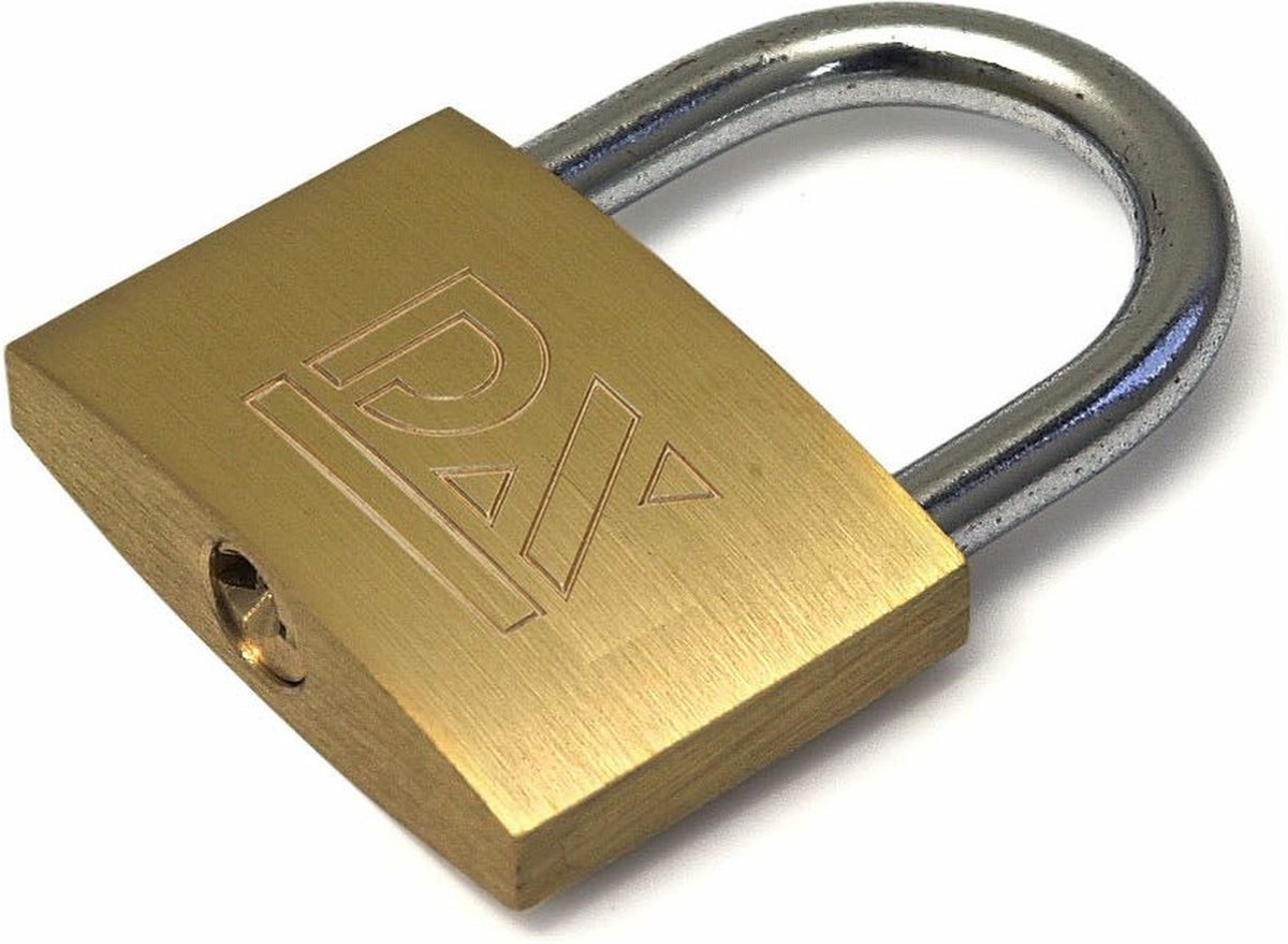 Qlinq Messing Hangslot - 60 mm
