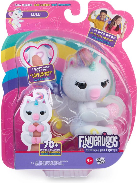 Fingerlings bébé licorne