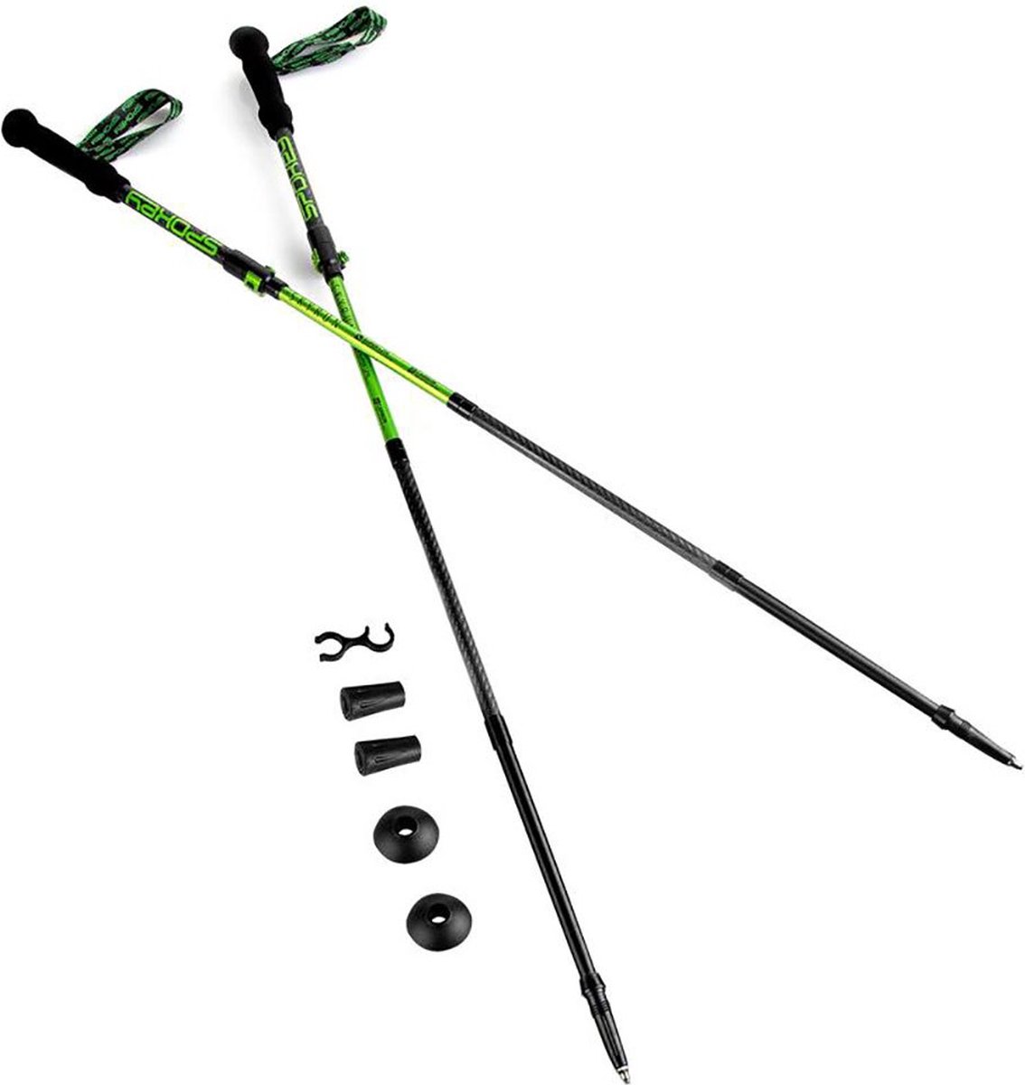 Spokey Sky Run Polen Groen,Zwart 110-130 cm