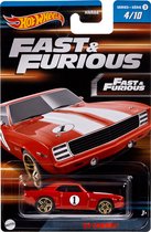 Hot Wheels Fast & Furious HNT14, Auto, 3 jaar, Kunststof, Rood