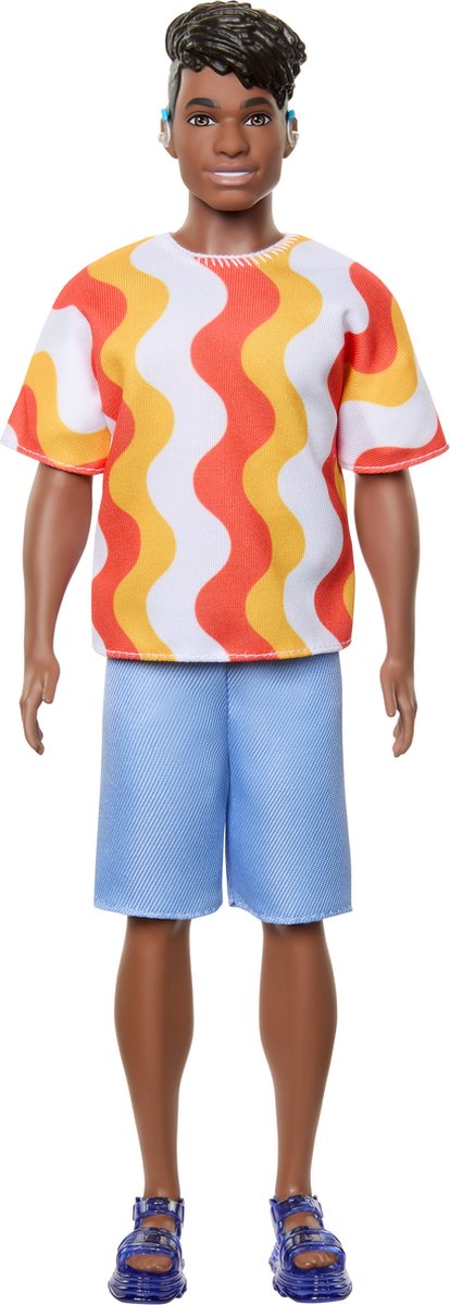 Barbie Fashionistas Ken pop - Met shirt en korte broek — afbeelding 4
