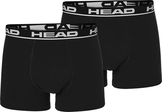 Head - Basic Boxer 2-Pack - Men's Boxers Black-XXL