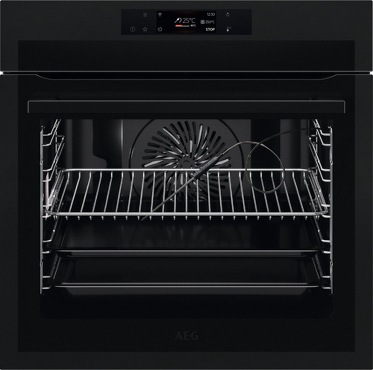 AEG Series 8000 BPE748380T, Middelmaat, Elektrische oven, 71 l, 71 l, Met  ventilator,... | bol