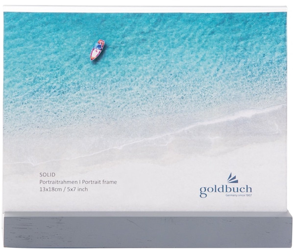 Goldbuch Fotolijst Solid - Grijs - 13x18 cm