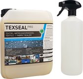 Texseal Pro 5 liter + Flacon en Spray - Tent impregneren - Bank impregneren - Nanocoating - Tent waterdicht maken - Bank beschermer - Bootkap impregneren