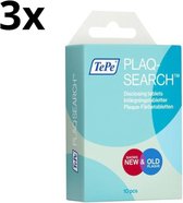 3x Tepe Plaqsearch Tabletten - 10 stuks - Voordeelverpakking