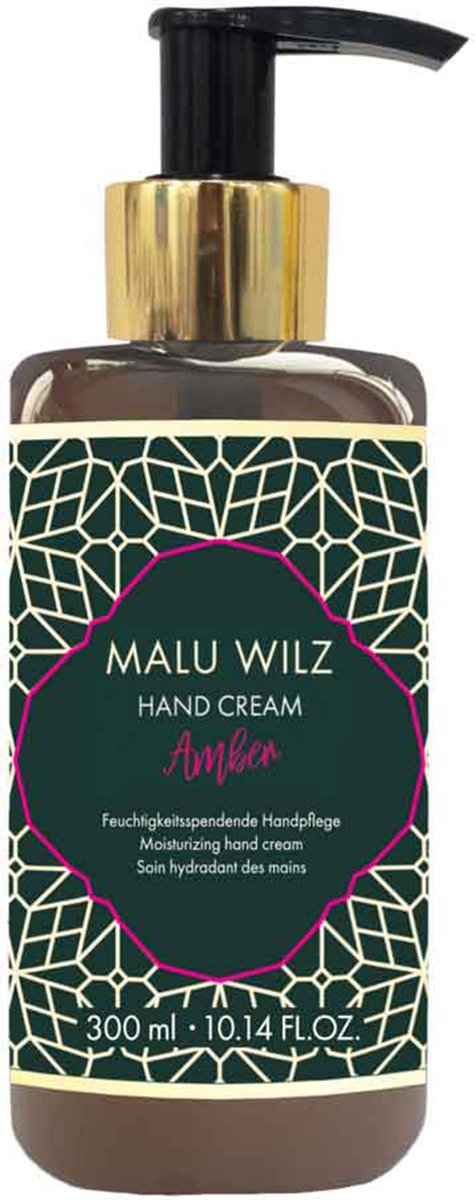 Malu Wilz Hand Cream Amber 300ml hydraterende handcreme
