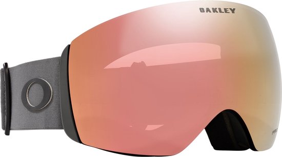 Oakley Flight Deck L_Matte Forged Iron_Prizm Rose Gold Grijs One
