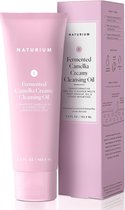 Naturium Camellia Creamy Cleansing Oil, Fermented Camellia Oil & Extract Plus Linoleic-Rich Oils - Nettoyant - Maquillage nettoyante - Démaquillant - 103,5 ml