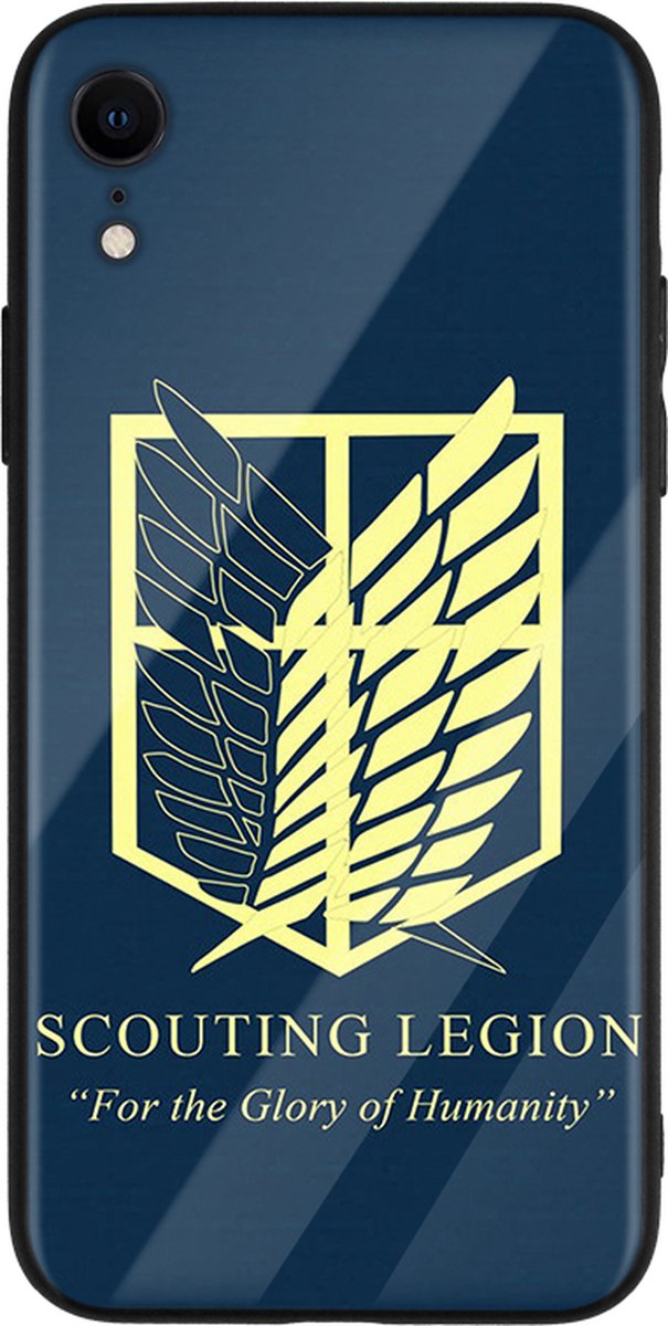 Anime merchandise - anime hoesje / phone case - Attack on Titan Scouting Legion Iphone XR