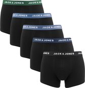 JACK&JONES ADDITIONALS JACSOLID TRUNKS 5 PACK OP Heren Onderbroek - Maat L