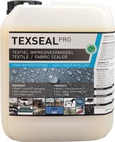 Texseal Pro - 5 Liter - Bank impregneren - Bank beschermer - Tent waterdicht maken - Nanocoating - Waterafstotende Spray - Textiel impregneren