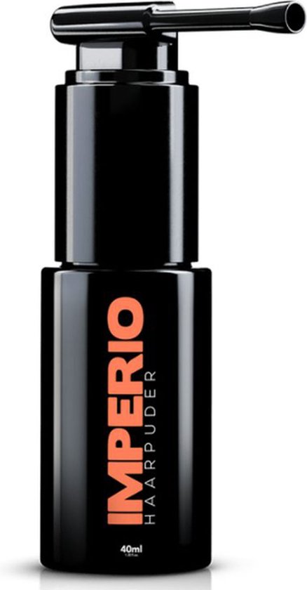 Flesje IMPERIO haarpoeder met applicator, 40ml.