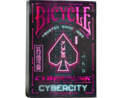 foto van Bicycle Cyberpunk Cybercity - Premium Speelkaarten - Creatives - Poker
