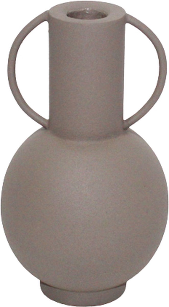 Branded by Kandelaar - Branded by - kandelaar Astrea taupe - 18 cm hoog