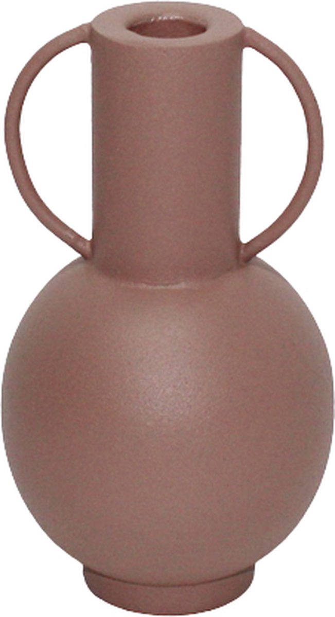 Branded by Kandelaar - Branded by - kandelaar Astrea roze - 18 cm hoog