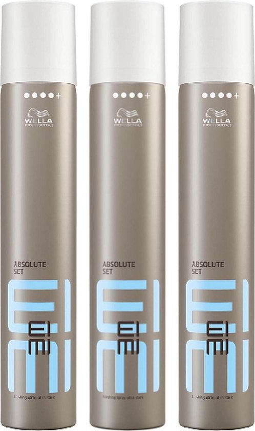 Wella EIMI - Absolute Set - Ultra Strong Finishing Spray - 3 x 500ML