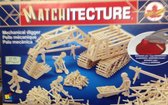 Matchitecture- Excavatrice - construction avec allumettes - 500 pièces