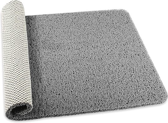 Badmat Antislip 60x40cm | Comfortabel en zacht | Absorberend | Grijs Badmat Antislip 60x40cm | Comfortabel en zacht | Absorberend | Grijs
