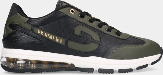 Cruyff Flash Runner 559 Olive Green/Black heren sneakers