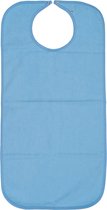 Secobed Wasbare slab voor volwassenen- Blauw - Met drukknopen - 90 x 45 cm