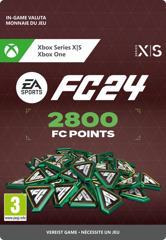 EA SPORTS FC 24 - 2800 FC Points - Xbox Series X|S & Xbox One Download
