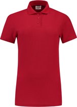 Tricorp Dames poloshirt - Casual - 201010 - Rood - maat M
