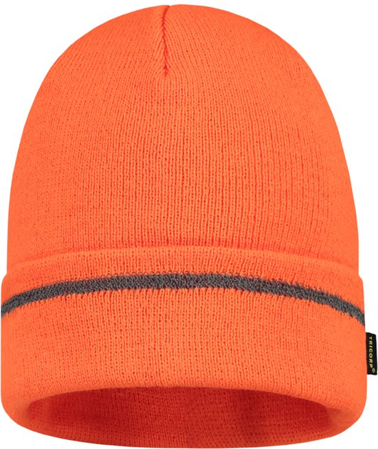 Tricorp Muts reflectie - Workwear - 653003 - Fluor Oranje - Tricorp
