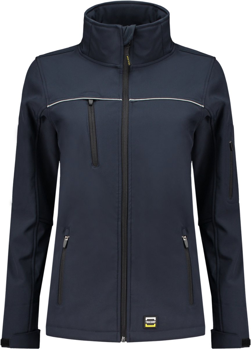 Tricorp 402009 Softshell Luxe Dames Blauw