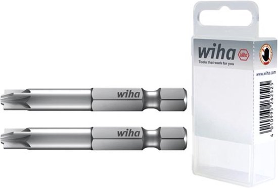 Wiha Bit Professional 70mm (¼″) PlusMin/Pozidriv VE=2 - 36086