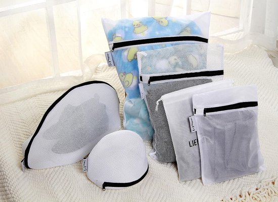 BH sac à linge pour machine à laver en set, filet à linge 2 pcs