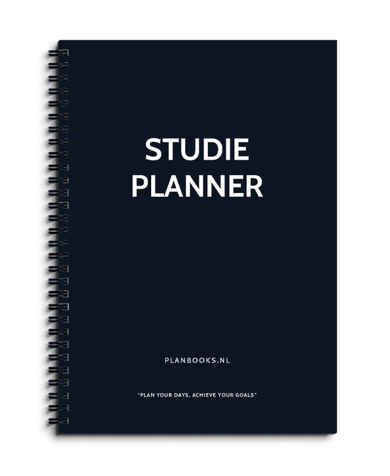 Planbooks - Studieplanner - Schoolplanner - Huiswerkplanner - Studenten planner - A5