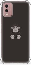 Smartphone hoesje Nokia C32 Hoesje Bumper met transparante rand Gorilla