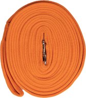 Pagony Longeerlijn In Tas 8 Mtr - Maat: 1 - Oranje - Polyester