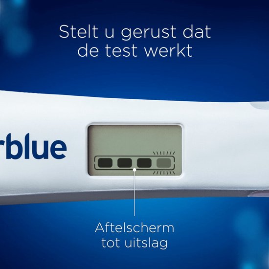6x Clearblue Zwangerschapstest Ultravroeg Digitaal 2 stuks - Clearblue