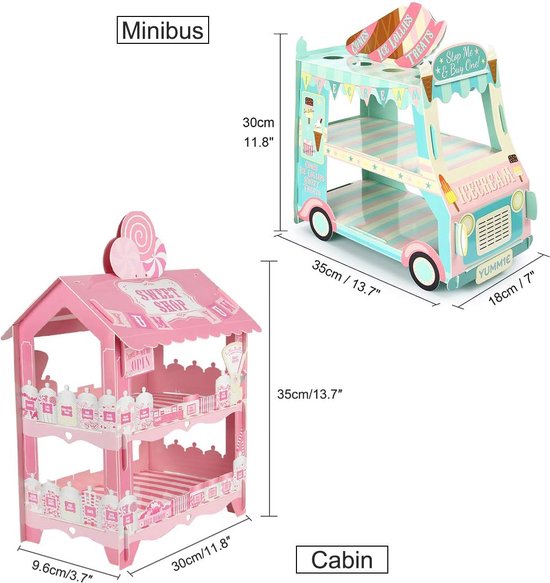 Gouden taartstandaard-set, 3-delige metalen cupcake-standaards voor