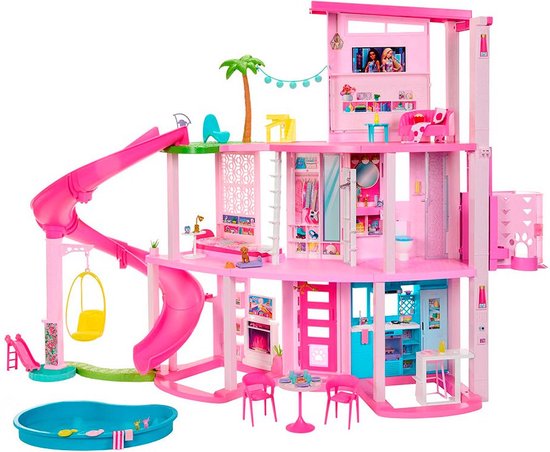 Barbie Droomhuis - Barbie huis - 114 cm hoog - Barbie Dreamhouse
