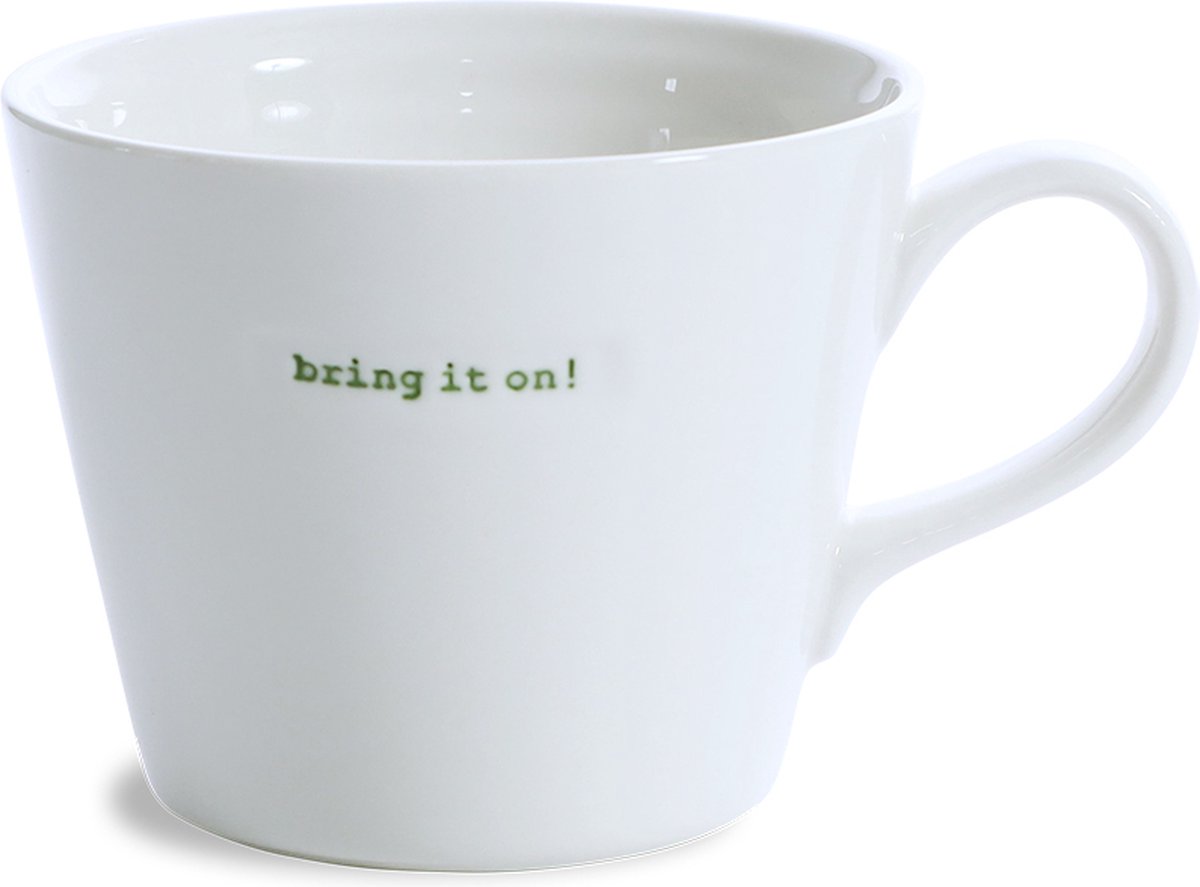 Keith Brymer Jones Bucket mug - Beker - 350ml - bring it on! -