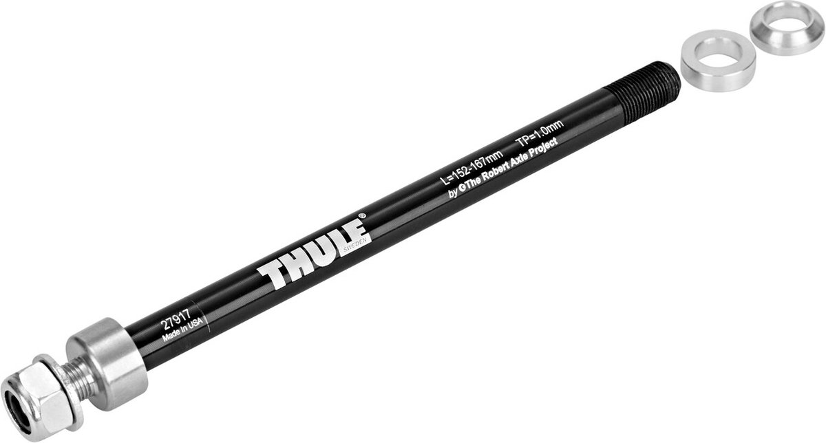 Thule Thru Axle voor Syntace, 152/167mm zwart/zilver