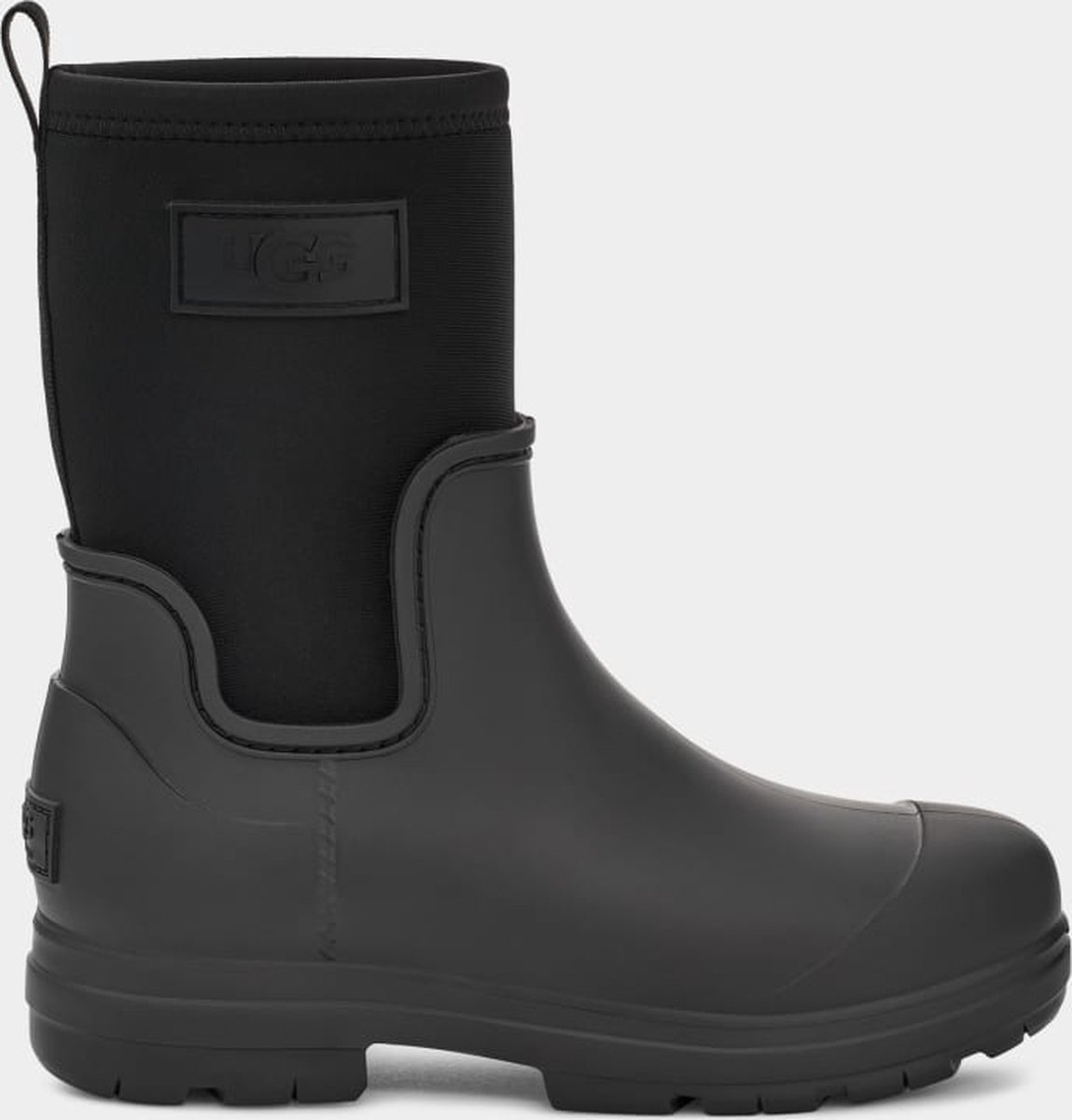 UGG Droplet Mid Black - Boots Voor Dames - Rubber - Zwart - 41 EU | bol.com