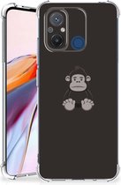 Smartphone hoesje Xiaomi Redmi 12C Hoesje Bumper met transparante rand Gorilla