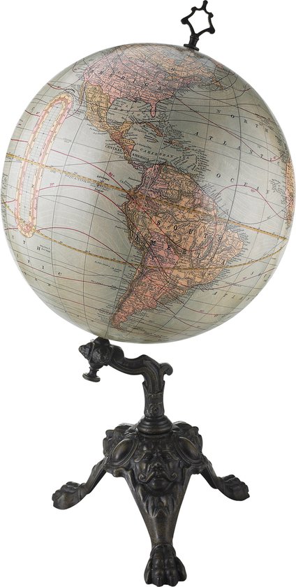 Authentic Models - Klassieke Wereld Globe - Globe Chicago 1887