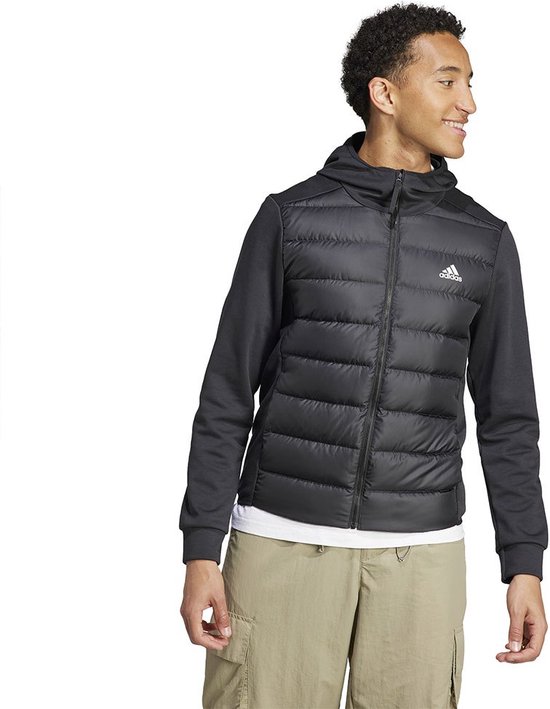 Adidas Sportswear Essentials Hybride Donsjack met Capuchon - Heren