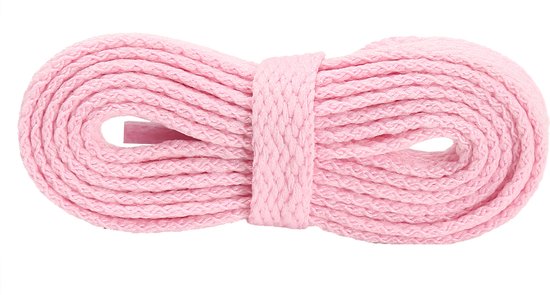 Lacets pour baskets - Rose - Pink - 140cm - dentelle - lacets - dentelle plate
