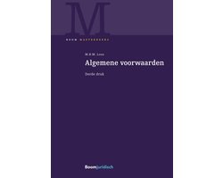 Omslag van Boom Masterreeks - Algemene voorwaarden