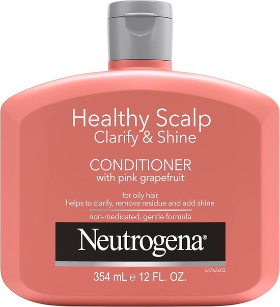 Neutrogena Healthy Scalp Clarify & Shine Conditioner met roze grapefruit - Gezond en Glazend haar