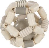 Goki Touch ring elastic ball, grey white Ø= 7 cm