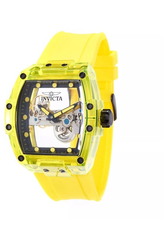 Mechanisch herenhorloge dubbelzijdig skelet mechanisch en zakelijk